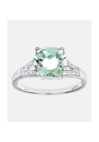Diamant L'eternel - Ring, mit 0.07 ct Diamant, 375 Weißgold - white gold