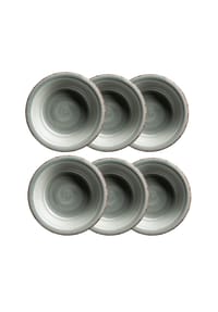 MÄSER Suppenteller-Set, Steingut LUMACA - Lumaca - Dunkelblau