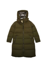 WOOLRICH - Mantel Steppmantel - dunkelgrün