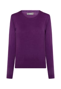 GALERIA - Pullover Madrid, Rippbündchen, für Damen - BLACK