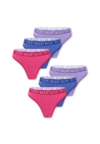 ELLE - Tanga Thong - ELLE LOGO - Assortment