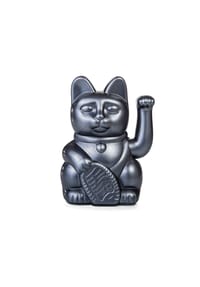 DONKEY - Winkekatze Lucky Cat Maneki Neko, Galaxy, 15 cm - Black