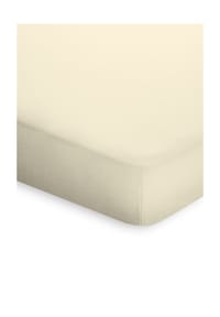 bassetti - Spannbettlaken TOPPER aus weicher Baumwollmischung - apricot