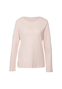 S.Oliver Red Label - Schlafanzug-Oberteil, PERFECT NIGHTS, Knopfleiste, für Damen - 784 ROSE