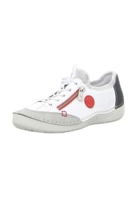 rieker - Halbschuhe - weiss kombi