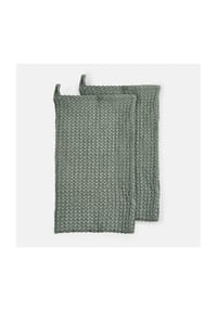 LOBERON - Handtuch 2er Set Maralei grün - grün