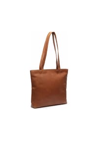 The Chesterfield Brand Alveron - Alveron Shopper Tasche Leder 33 cm Laptopfach - black