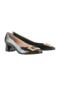 hōgl - Pumps "Thilda", Blockabsatz, für Damen - 0100 SCHWARZ