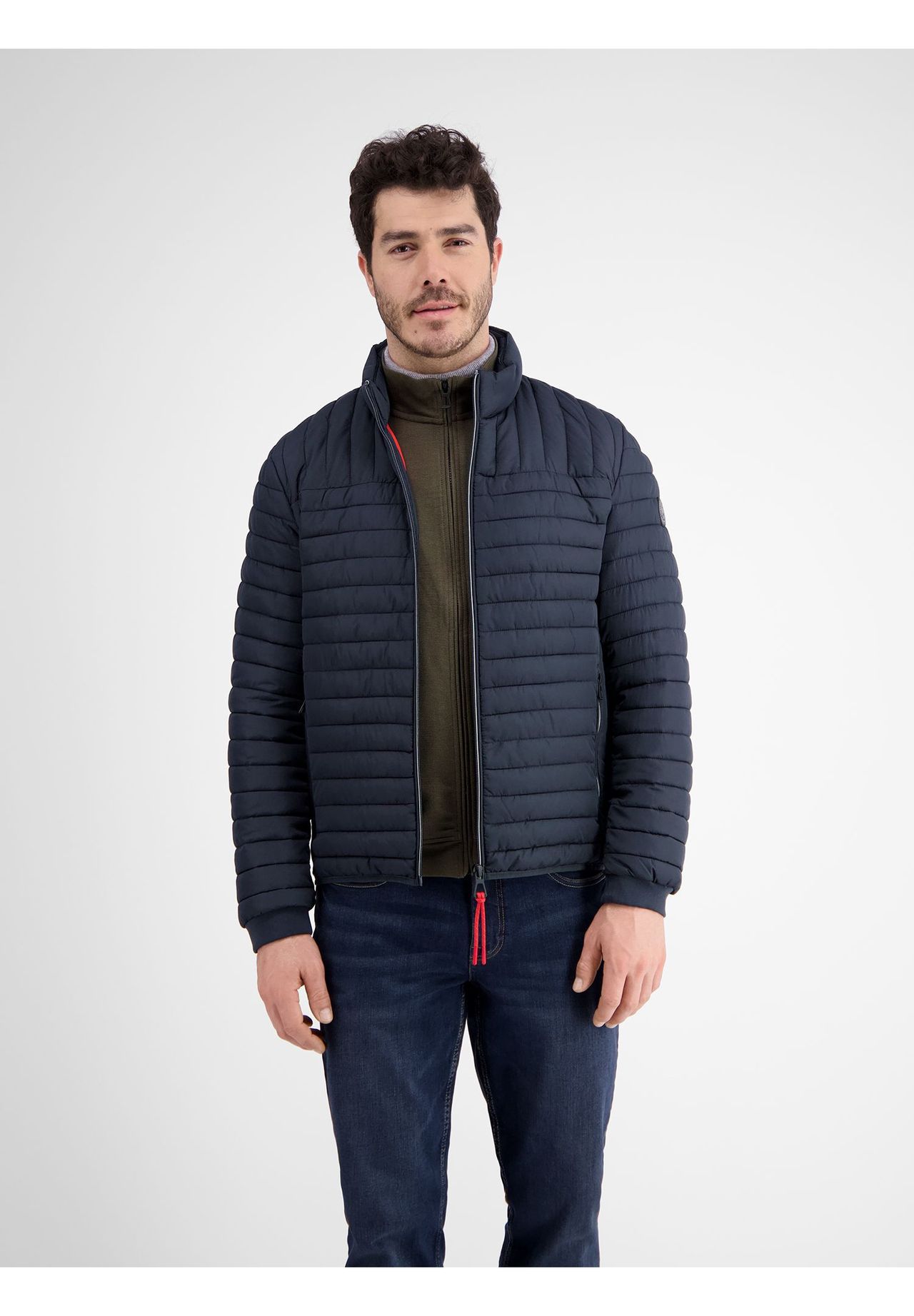Lerros Steppjacke, Stehkragen, ReißVerschlusstaschen, FüR Herren, Blau, M