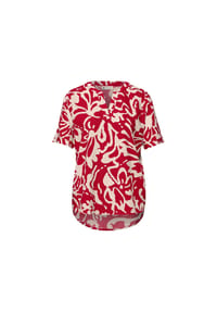 Street One - Shirtbluse, Kurzarm, für Damen - 27504 SALSA RED