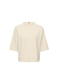 camel active - Sweatshirt mit Rundhalsausschnitt - Jadeblau