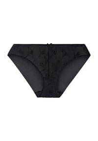 Aubade - Slip, Spitze, Zierschleife, für Damen - NOIR