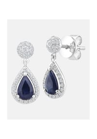 Diamant L'eternel - Ohrhänger, mit 0.25 ct Diamant, 750 Weißgold - white gold