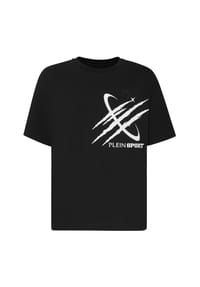 PLEIN SPORT - T-Shirt Rundhalsausschnitt Ss SCRATCH - black
