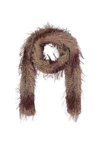 MANGUUN - Schal, Kunstfell, für Damen - MIXED BROWN
