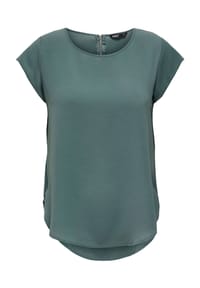 ONLY® - T-Shirt, Reißverschluss, für Damen - BALSAM GREEN