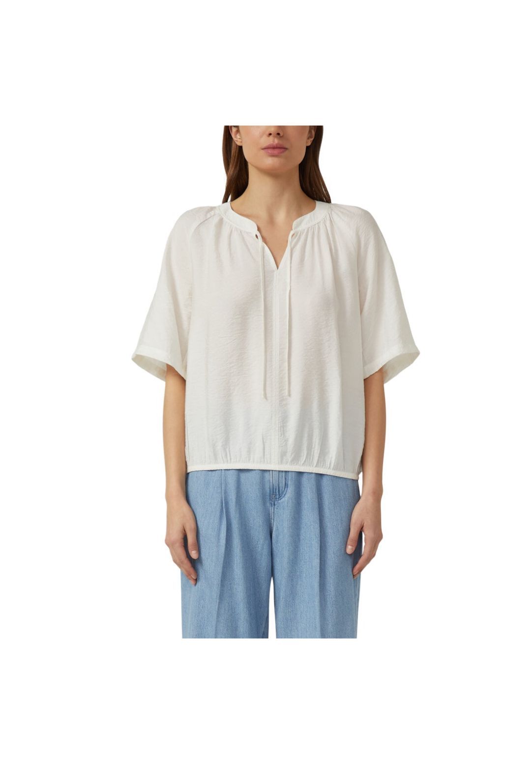 S.Oliver Red Label Shirtbluse, Halbarm, FüR Damen, Weiß, 36