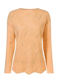 SIEH AN! - U-Boot-Pullover - apricot