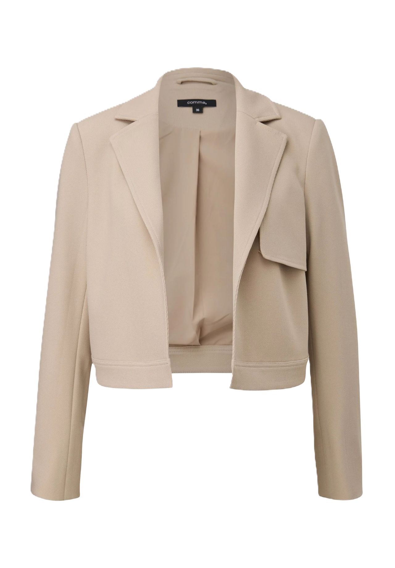 Comma Blazer Mit 3/4-Ärmel (black) Online Kaufen