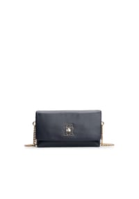 TOMMY HILFIGER - MODERN Umhängetasche, Twist-Lock, Emblem, für Damen - SPACE BLUE