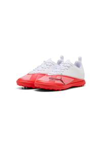 PUMA® - Fußballschuhe Ultra 7 Play, Speedsystem, für Kinder - RED-BLACK-WHITE