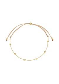 GLANZSTÜCKE MÜNCHEN - Damen Armband aus 925/- Sterling Silber in Gelbgold - gelbgold