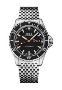 MIDO® - CAPTAIN Herren Armbanduhr - SILBER/BLAU