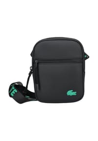 LACOSTE - Mini Bag Umhängetasche 16 cm - jacquard webbing farine
