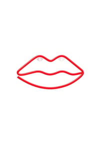 COFI - Forever Light Neon LED-Leuchte Lippen rot – FLNE08 - Rot 28 × 2 × 5 cm