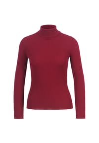 IVKO - Pullover aus edlem Rippenstrick - black