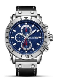 MANIKE - 2081 Chronograph Herren-Armbanduhr - Blau