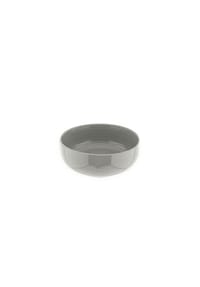 ALMINA® - 6 Teiliges Snackschalen-Set aus Porzellan in Grau - Grau