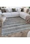 WECONhome Kurzflorteppich Hamptons FORTY - Fasermix, Kurzflor, Wohnzimmer, Schlafzimmer, elegant, Streifen Muster Bild 10