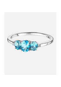 Diamant L'eternel - Ring, mit Diamant, 375 Weißgold - white gold
