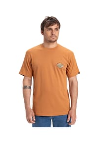 QUIKSILVER - T-Shirt Evo Future Islands - gelb