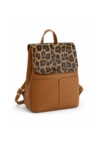 collezione alessandro® - Rucksack Leo mit vielen praktischen Fächern - camel