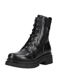 NeroGiardini - Leder/Textil Stiefelette - Schwarz