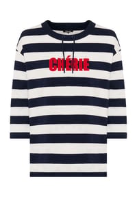olsen - Sweatshirt, Tunnelzug, für Damen - 40173 INK BLUE