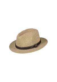 LERROS - Strohhut geflochten im Panama-Stil - CLASSIC NAVY