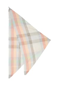s.Oliver - Quadratisches Tuch, Fransen, für Damen - 21N9 ORANGE