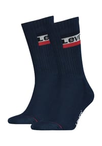 Levi's® - Socken, 2er-Pack, Logo-Design, für Herren - *208  MID GREY / B