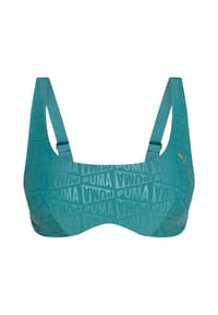 PUMA® - Bustier-Bikini-Oberteil Enjoy Water, breite Träger, für Damen - 001 EMERALD ICE