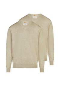 Redmond - Pullover 2er Pack Basic - Schwarz