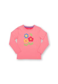 KITE - Kinder Flower Power Shirt Bio-Baumwolle - pink