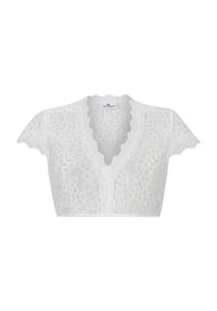 STOCKERPOINT - Dirndlbluse "Kensy", V-Ausschnitt, Spitze, für Damen - CREME