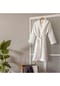 MÖVE Bademäntel unisex Kapuze Piquée graphite - 842 Bild 14