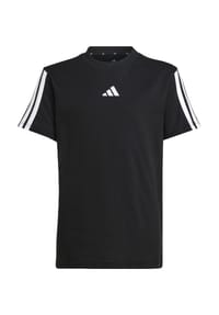 adidas - T-Shirt, Rundhals, für Kinder - BLACK/WHITE