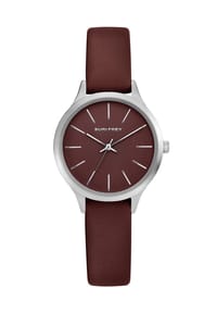 SURI FREY SFY Nicky - Damen Armbanduhr SFY Nicky - aubergine silber