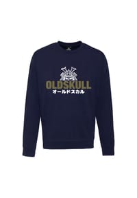 OLDSKULL - Sweatshirt mit einzigartigem Oldskull-Print - Black