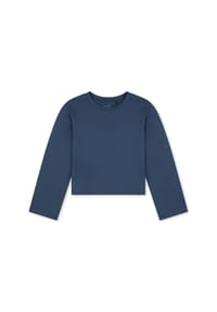SCHIESSER - Schlafanzug-Oberteil Mix+Relax, Baumwolle, für Damen - BLAU